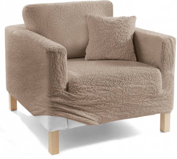 bpc living bonprix collection Crinkle hoes, karamel, 60% katoen, 35% polyester, 5% elastan