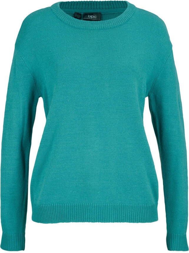 bonprix Gebreide trui met ronde hals