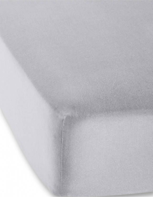 bpc living bonprix collection Jersey hoeslaken 40 cm, antraciet, 100% katoen