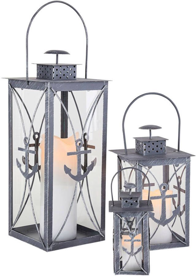 bonprix Lantaarn met anker(3 dlg. set )