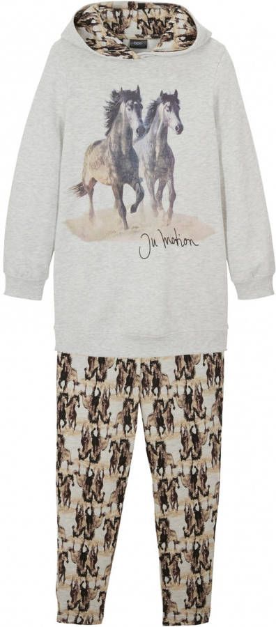 bonprix Meisjes hoodie en legging(2 dlg. set )