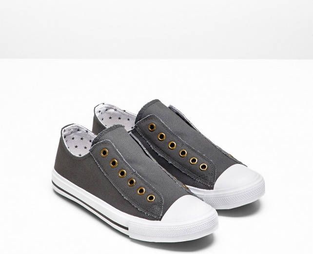 bpc bonprix collection Sneakers, antraciet, textiel