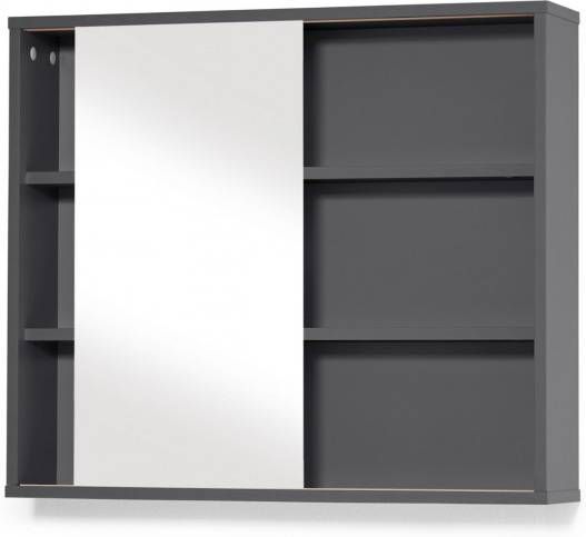 bpc living bonprix collection Spiegelkast Ted, antraciet, spaanplaat