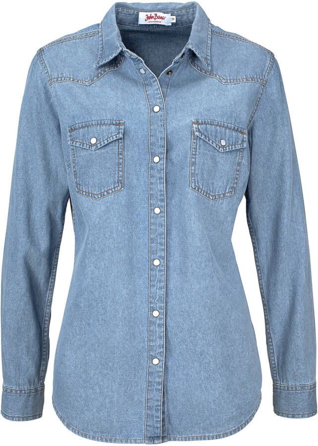 bonprix Spijkerblouse, lange mouw