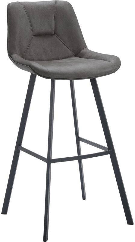 Budget Home Store Barkruk Brent Graphite hoog
