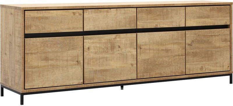 Budget Home Store Dressoir Braga 4 deurs, 4 laden