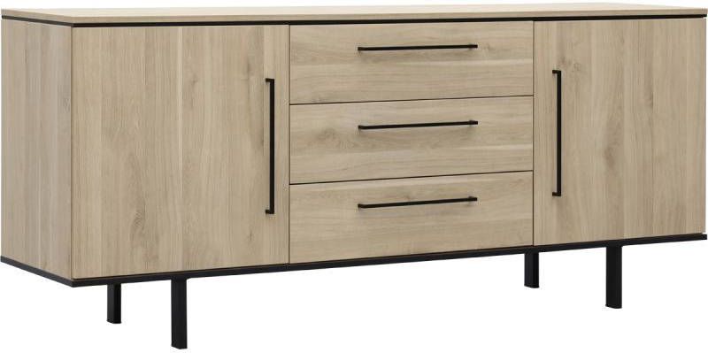 Budget Home Store Dressoir Stilo 2 deurs, 3 laden