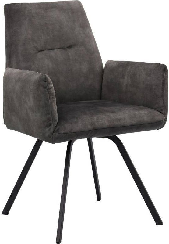 Budget Home Store Eetkamerstoel Noelle Antraciet