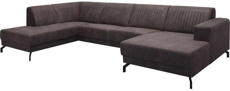 Budget Home Store U Bank Elia(l)Antraciet met contraststiksel