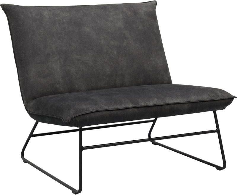 Budget Home Store Loveseat Indigo Antraciet