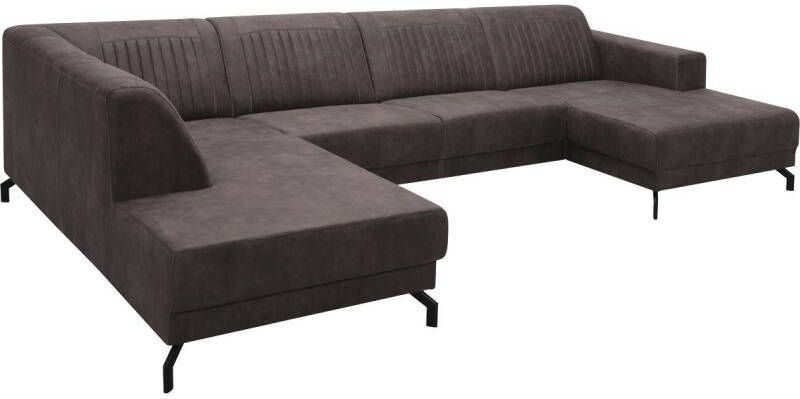 Budget Home Store U Bank Elia(l)Antraciet met toon op toon stiksel