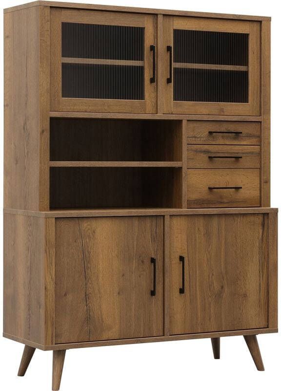 Budget Home Store Wandkast Mascha 4 deurs, 2 laden