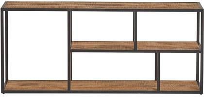 24Designs Bandra Open Vakkenkast B140 X D35 X H60 Mangohout En
