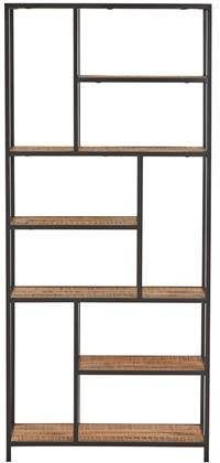 24Designs Bandra Open Vakkenkast B84 X D35 X H188 Mangohout En