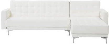 Beliani ABERDEEN Bank(linkszijdig)wit 241x108