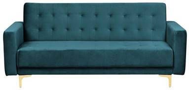 Beliani ABERDEEN Driezitsbank groen 160x108