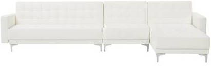 Beliani ABERDEEN Hoekbank(linkszijdig)wit 321x108