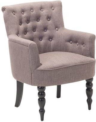 Beliani Alesund Fauteuil Polyester 65 X 65 Cm