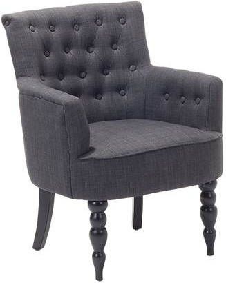 Beliani Alesund Fauteuil Polyester 65 X 65 Cm