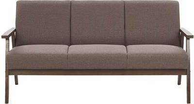 Beliani ASNES Driezitsbank bruin