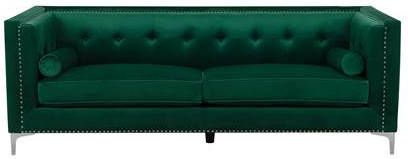 Beliani AVALDSENES Driezitsbank groen