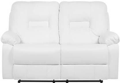 Beliani BERGEN Tweezitsbank wit