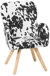 Beliani Bjarn Fauteuil Polyester 55 X 60 Cm