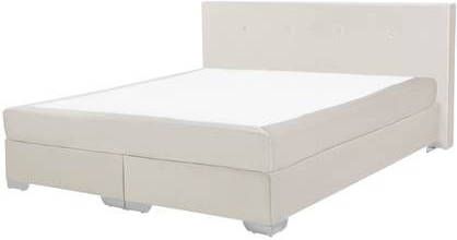 Beliani CONSUL Boxspring beige 160x200