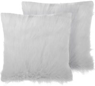 Beliani Daisy Sierkussen beige polyester