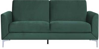 Beliani FENES Driezitsbank groen