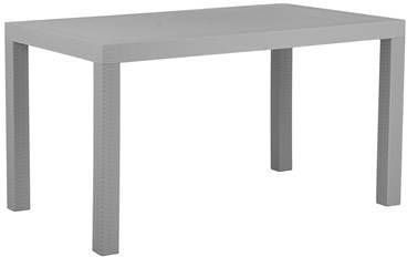 Beliani Fossano Tuintafel grijs synthetisch Materiaal