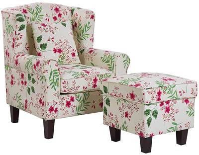 Beliani Hamar Fauteuil beige katoen