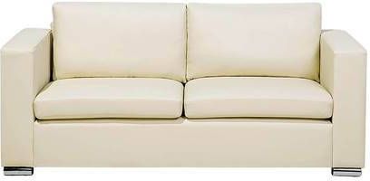 Beliani HELSINKI Driezitsbank beige