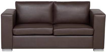 Beliani HELSINKI Driezitsbank bruin