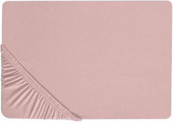 Beliani Hofuf Laken roze katoen