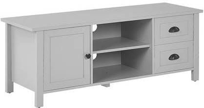 Beliani HONOLULU TV meubel grijs