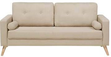 Beliani KALMAR Tweezitsbank beige