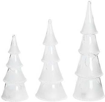 Beliani Kierinki Decofiguur wit glas