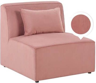 Beliani LEMVIG Fauteuil module roze