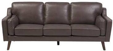 Beliani LOKKA Driezitsbank bruin