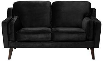 Beliani LOKKA Tweezitsbank zwart