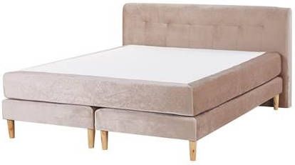 Beliani MARQUISE Boxspring beige 160x200