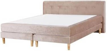 Beliani MARQUISE Boxspring beige 180x200