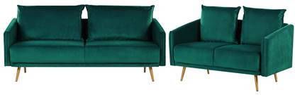 Beliani MAURA Bankstel groen