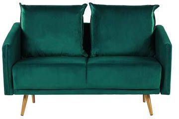 Beliani MAURA Tweezitsbank groen