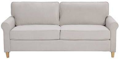 Beliani RONNEBY Driezitsbank beige