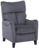 Beliani Royston Tv fauteuil grijs polyester online kopen