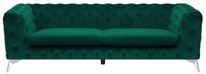 Beliani SOTRA Driezitsbank groen