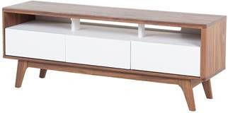 Beliani SYRACUSE TV meubel wit