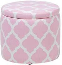 Beliani Tunica Poef Katoen 35 X 35 Cm